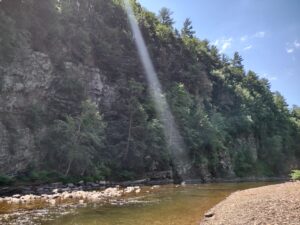 Muncy Creek and the Rocks